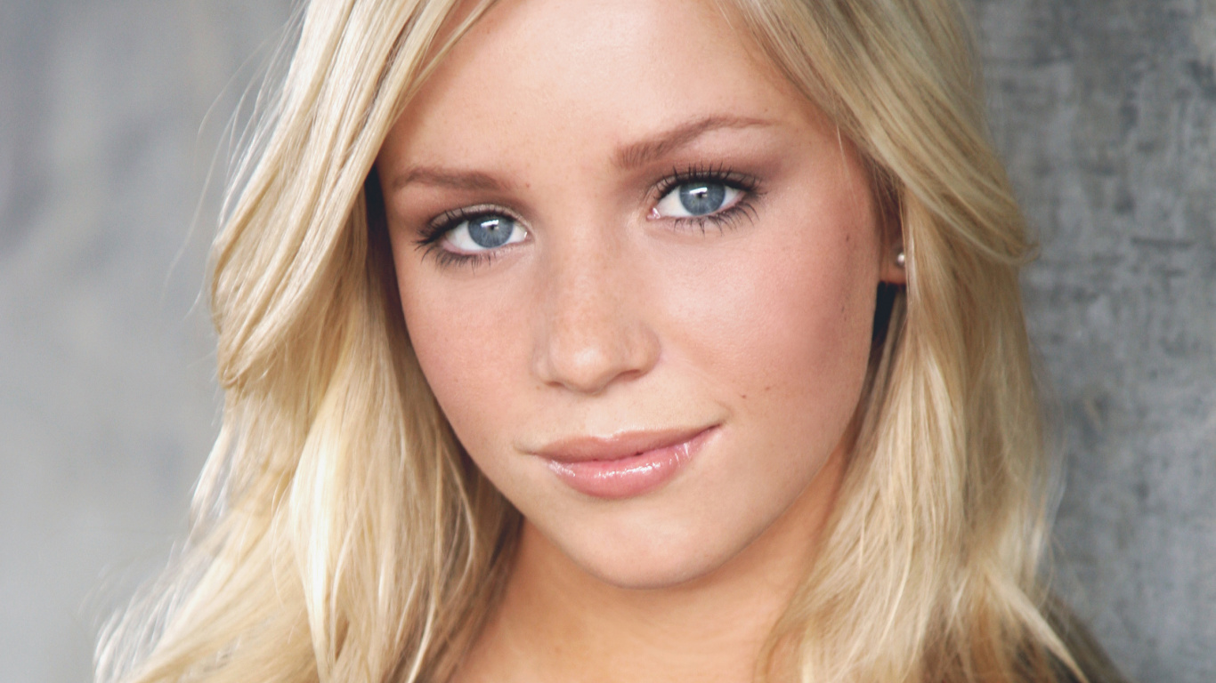 Tara Holt, Actor, Face, Hair, Blond. Wallpaper in 1366x768 Resolution