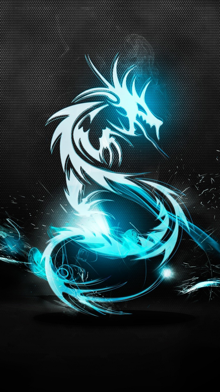 Peinture Abstraite Bleue et Blanche. Wallpaper in 750x1334 Resolution