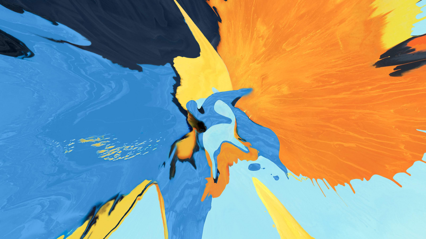 IPad, Ipad Pro, IPad Pro 2018, Apple, L'art Abstrait. Wallpaper in 1366x768 Resolution