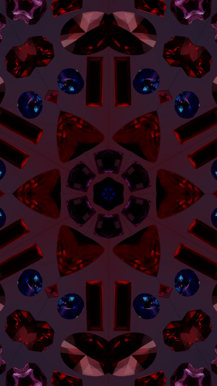 Manzana, Ios, Caleidoscopio, Apple, Ios 17. Wallpaper in 750x1334 Resolution