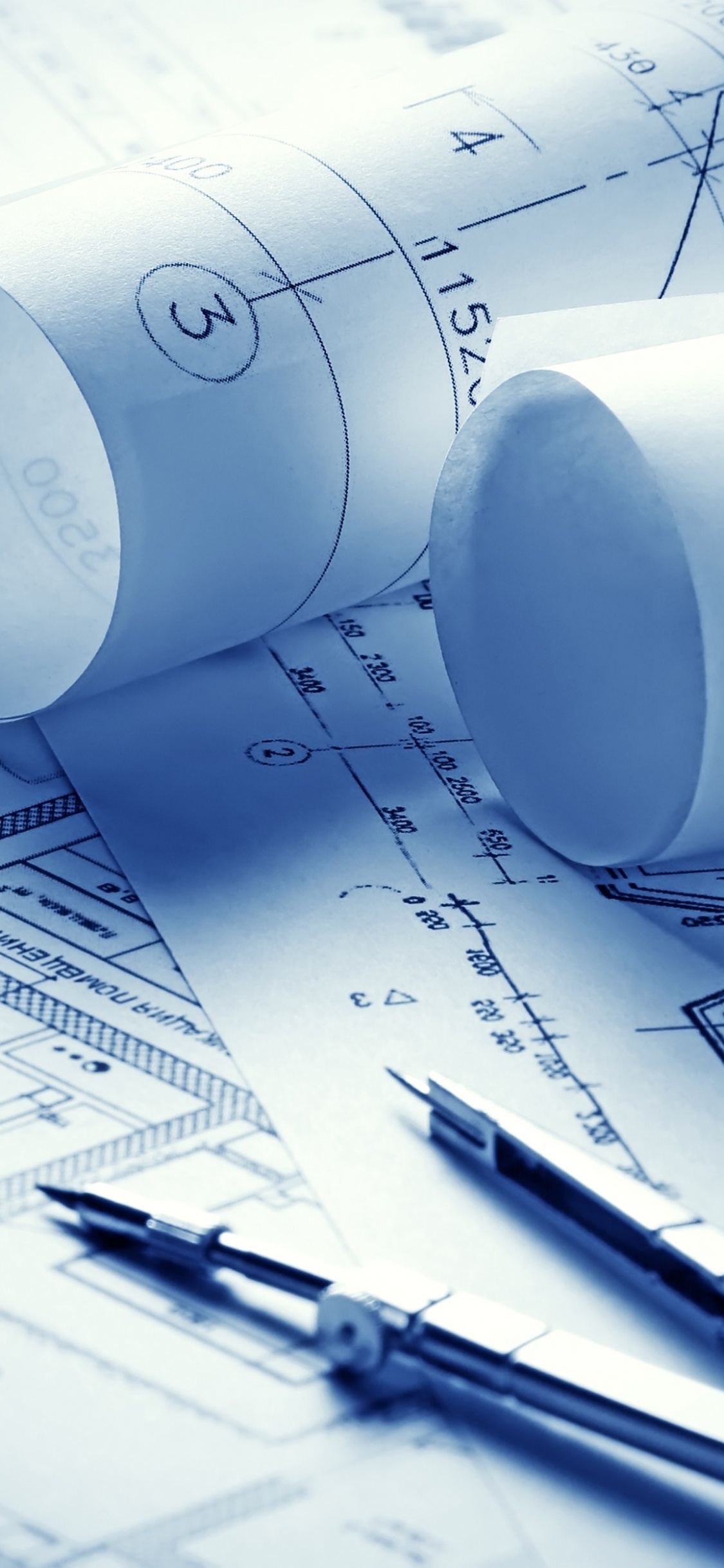 Schwarzer Stift Auf Weißem Papier. Wallpaper in 1125x2436 Resolution