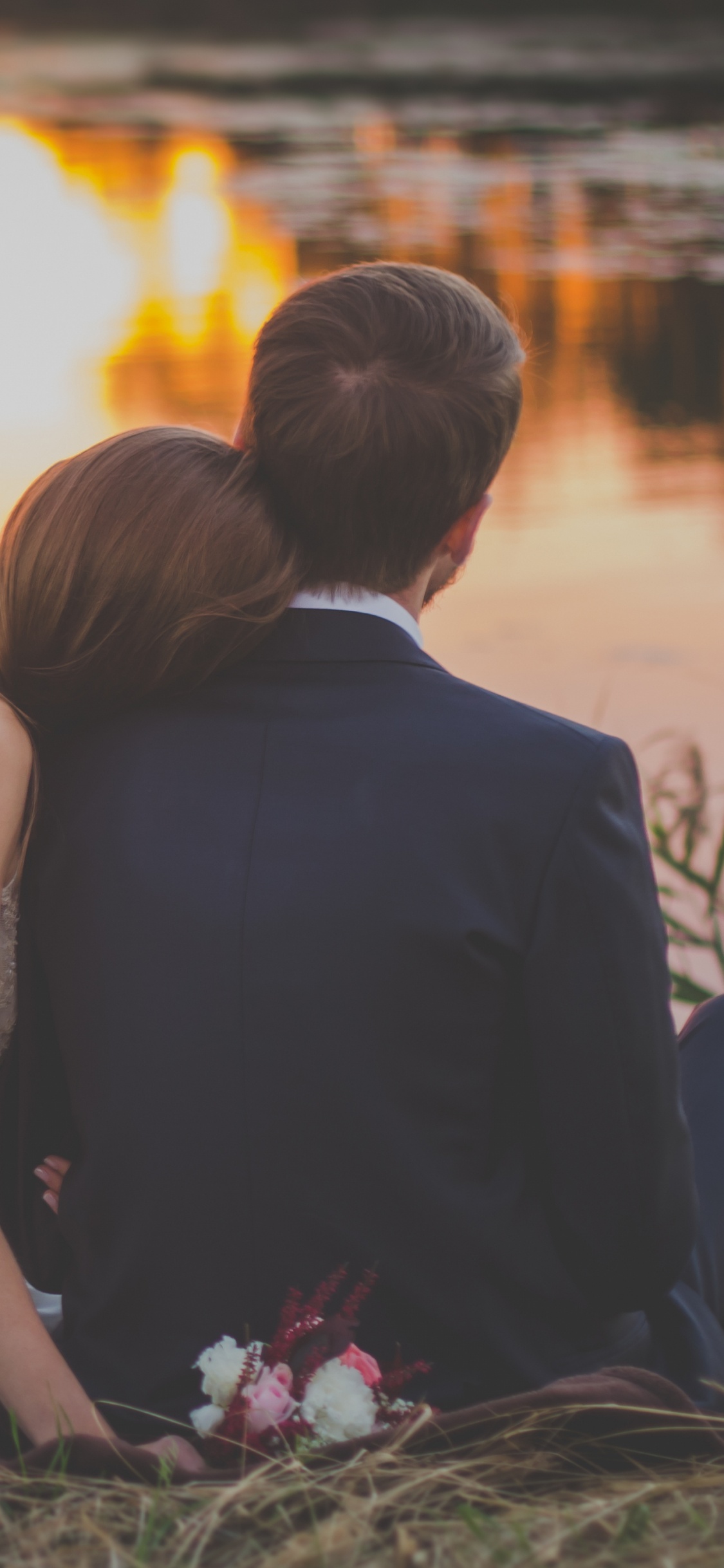 Romanticismo, Belleza, Amor, la Luz Del Sol, Boda. Wallpaper in 1125x2436 Resolution