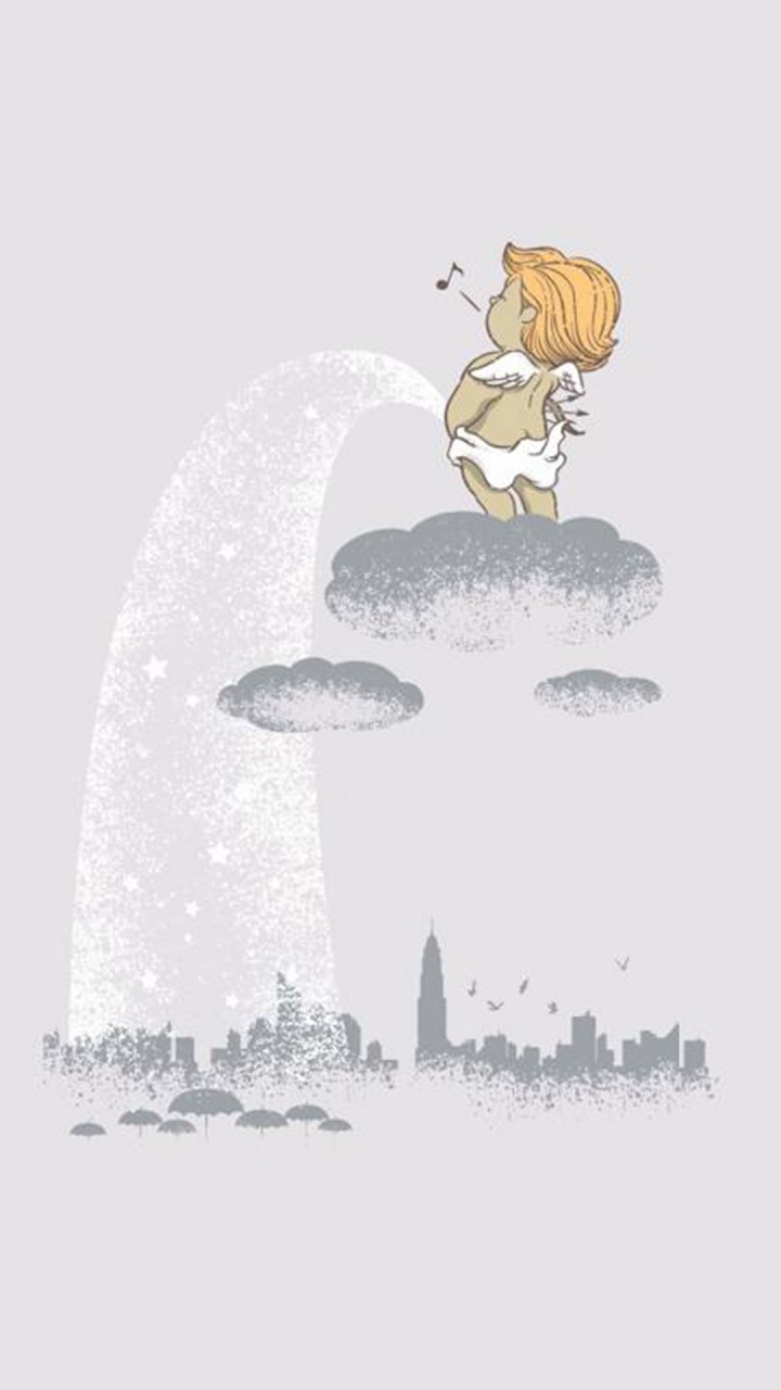 Ange Pipi, Illustration, Liquid, Art, Eau. Wallpaper in 720x1280 Resolution