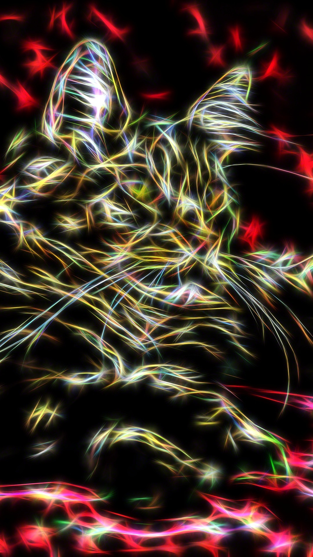 Download 1080x1920 Wallpaper White Green and Red Abstract Painting White Green and Red Abstract Painting. Wallpaper in 1080x1920 Resolution