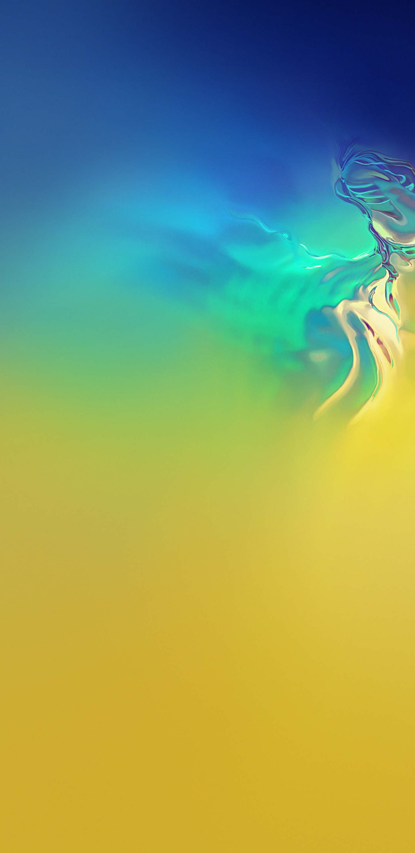 Blaue Und Weiße Drachenillustration. Wallpaper in 1440x2960 Resolution