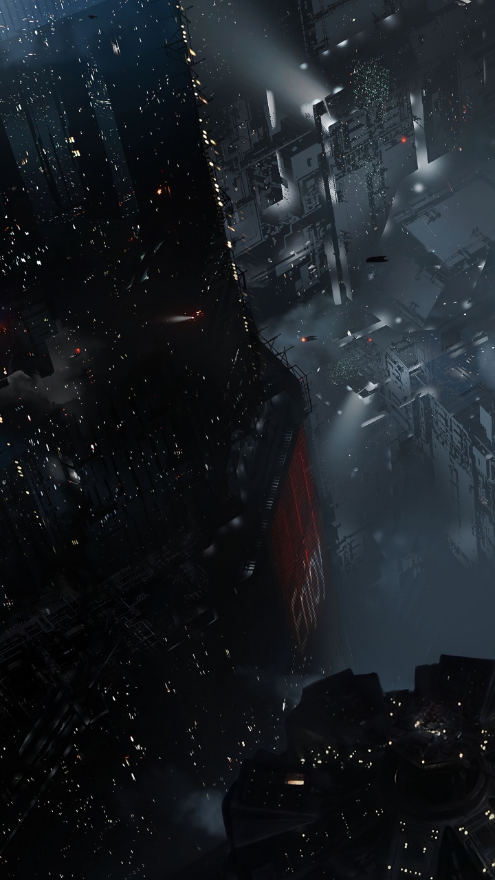 Oficial K, la Ciencia Ficción, Gráficos, Objeto Astronómico, Arte. Wallpaper in 720x1280 Resolution