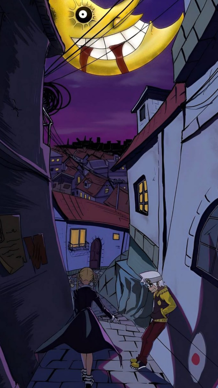 Maka Albarn, Mangeur D'âme, Dessin Animé, Manche, Illustration. Wallpaper in 720x1280 Resolution