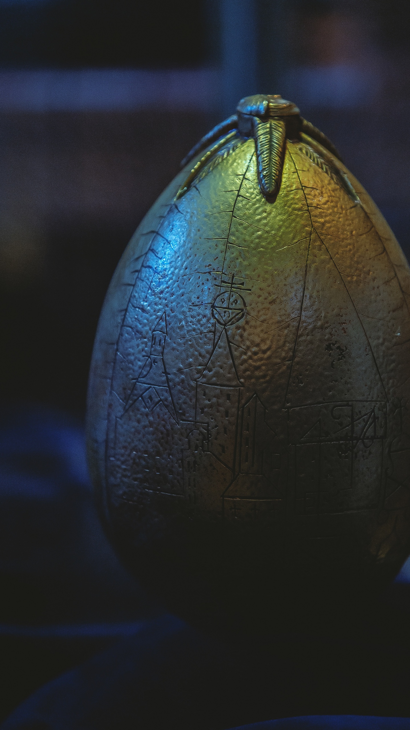 Harry Potter, Azul Majorelle, Azul Cobalto, Esfera. Wallpaper in 1440x2560 Resolution