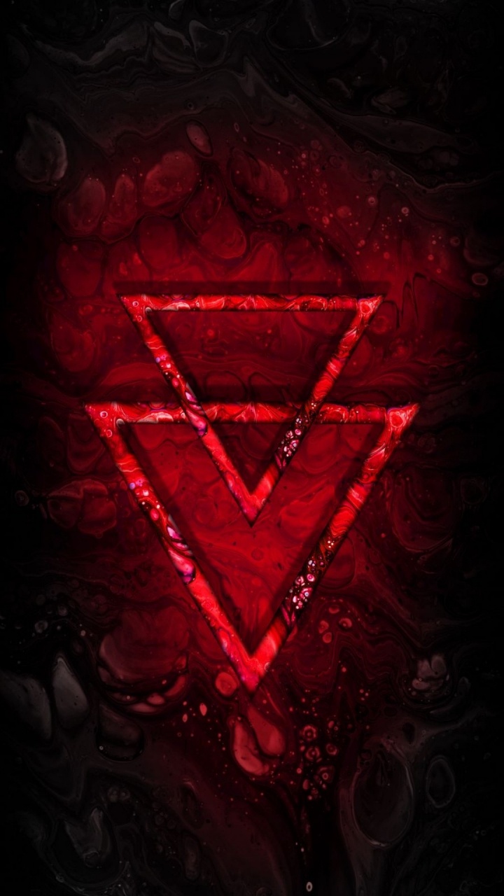 Darkness, Hand, Eye, Human Body, Triangle. Wallpaper in 720x1280 Resolution