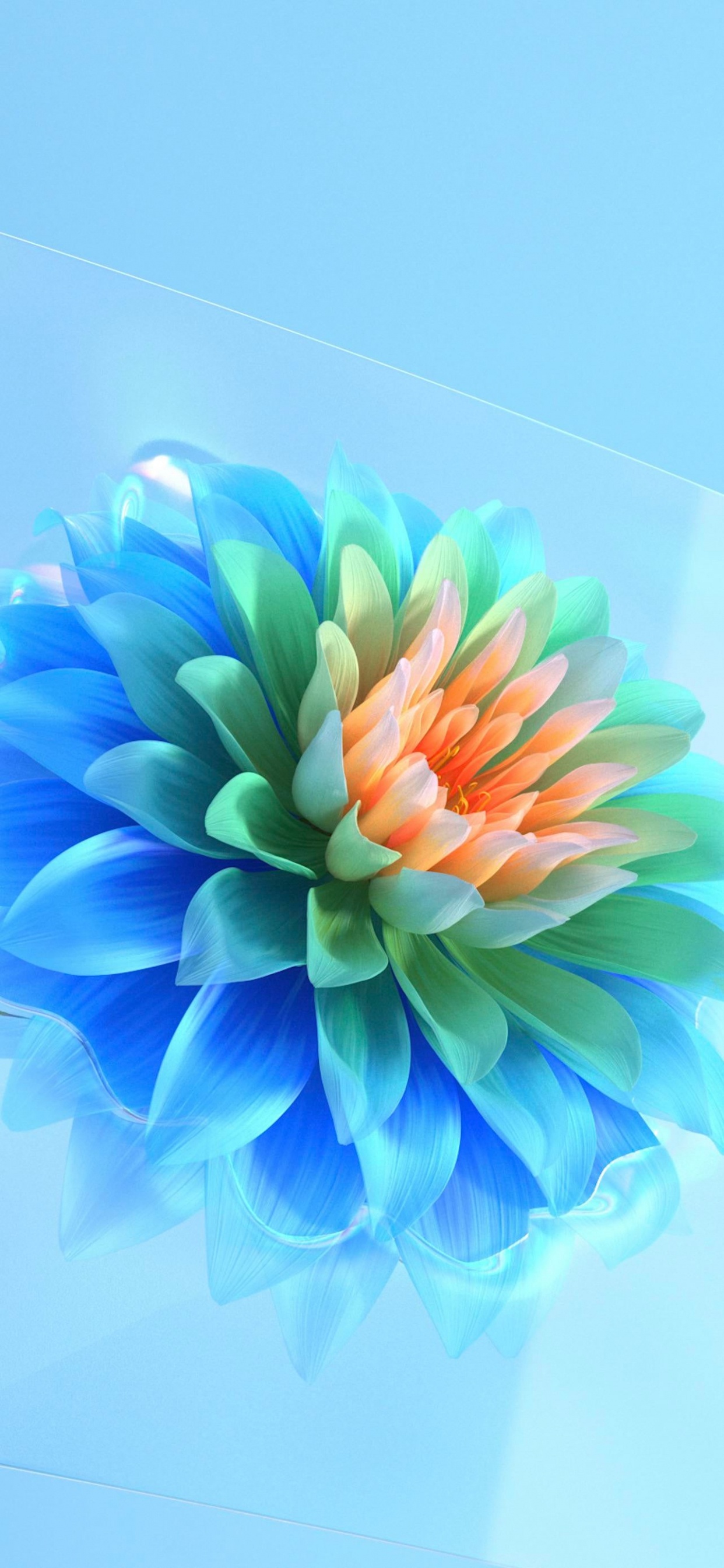 Petal, Flower, Plant, Creative Arts, Electric Blue. Wallpaper in 1242x2688 Resolution
