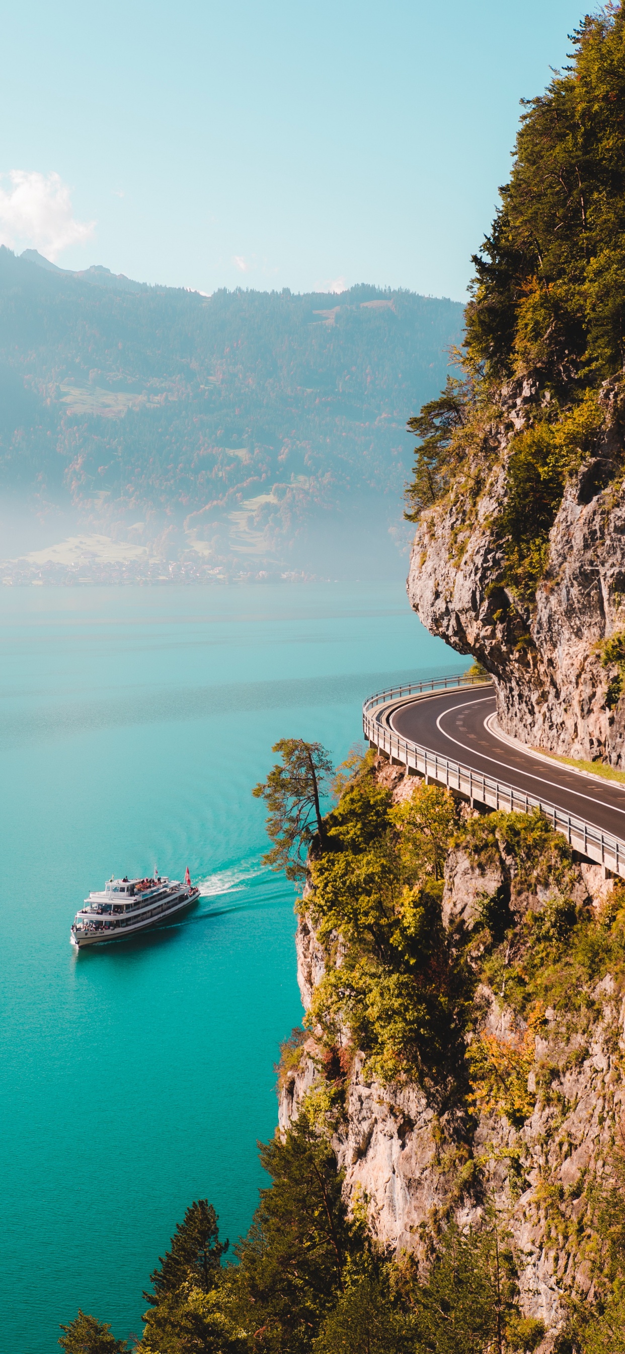 Lake Thun, Lake Brienz, Oeschinen Lake, Travel, Lake Bled. Wallpaper in 1242x2688 Resolution