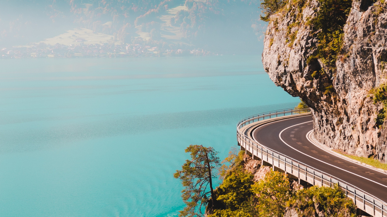 Thunersee, Brienzersee, Oeschinensee, Reise, Bleder See. Wallpaper in 1280x720 Resolution