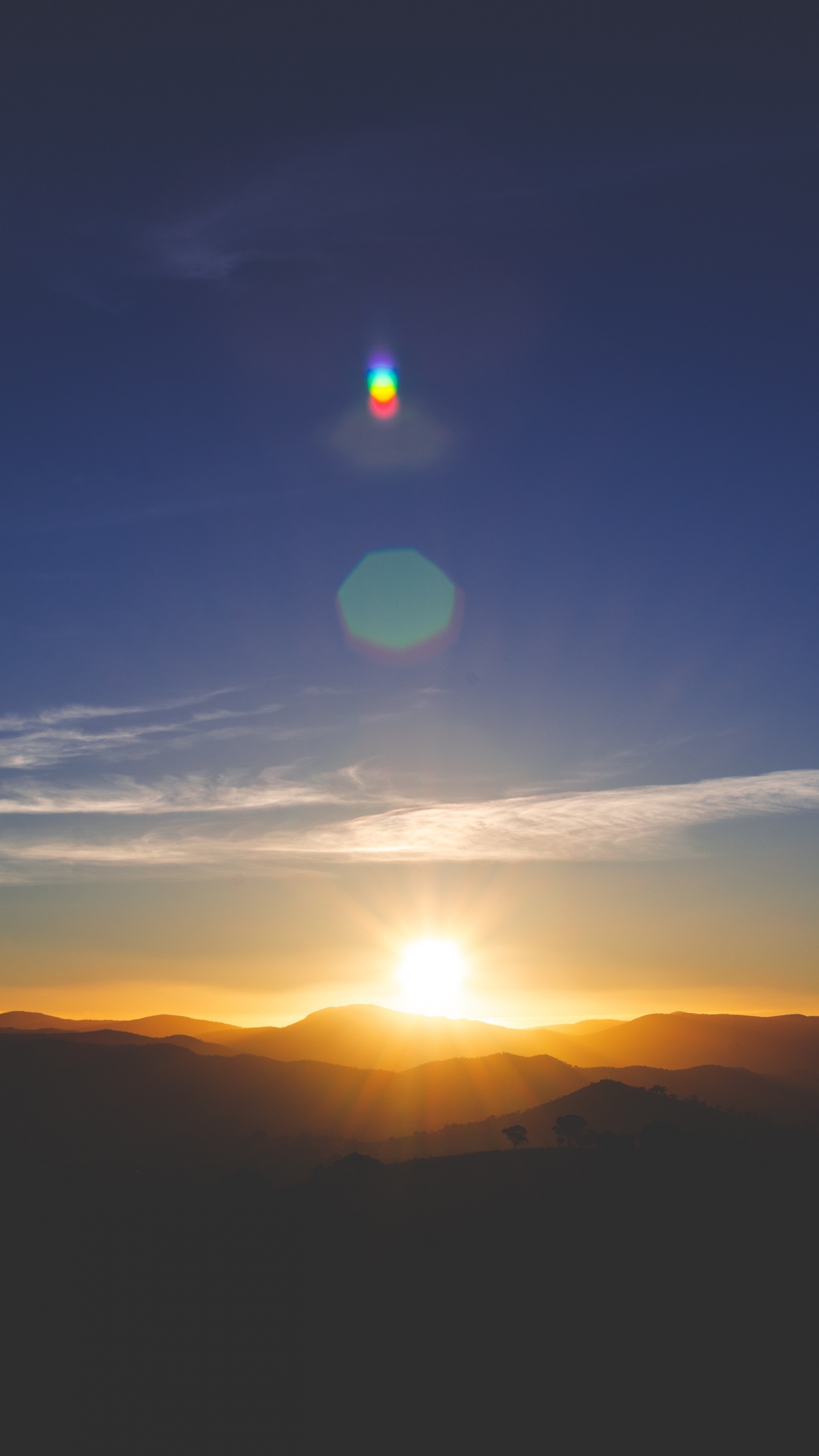 Horizont, Sonnenuntergang, Sonnenaufgang, Atmosphäre, Sonne. Wallpaper in 1440x2560 Resolution