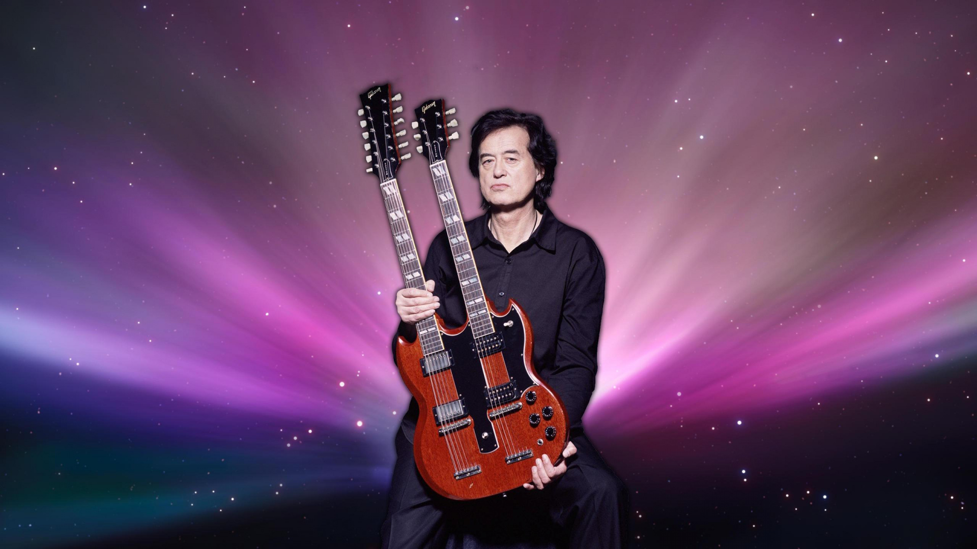 Jimmy Page, Led Zeppelin, Guitar, Musician, Guitarist. Wallpaper in 1920x1080 Resolution