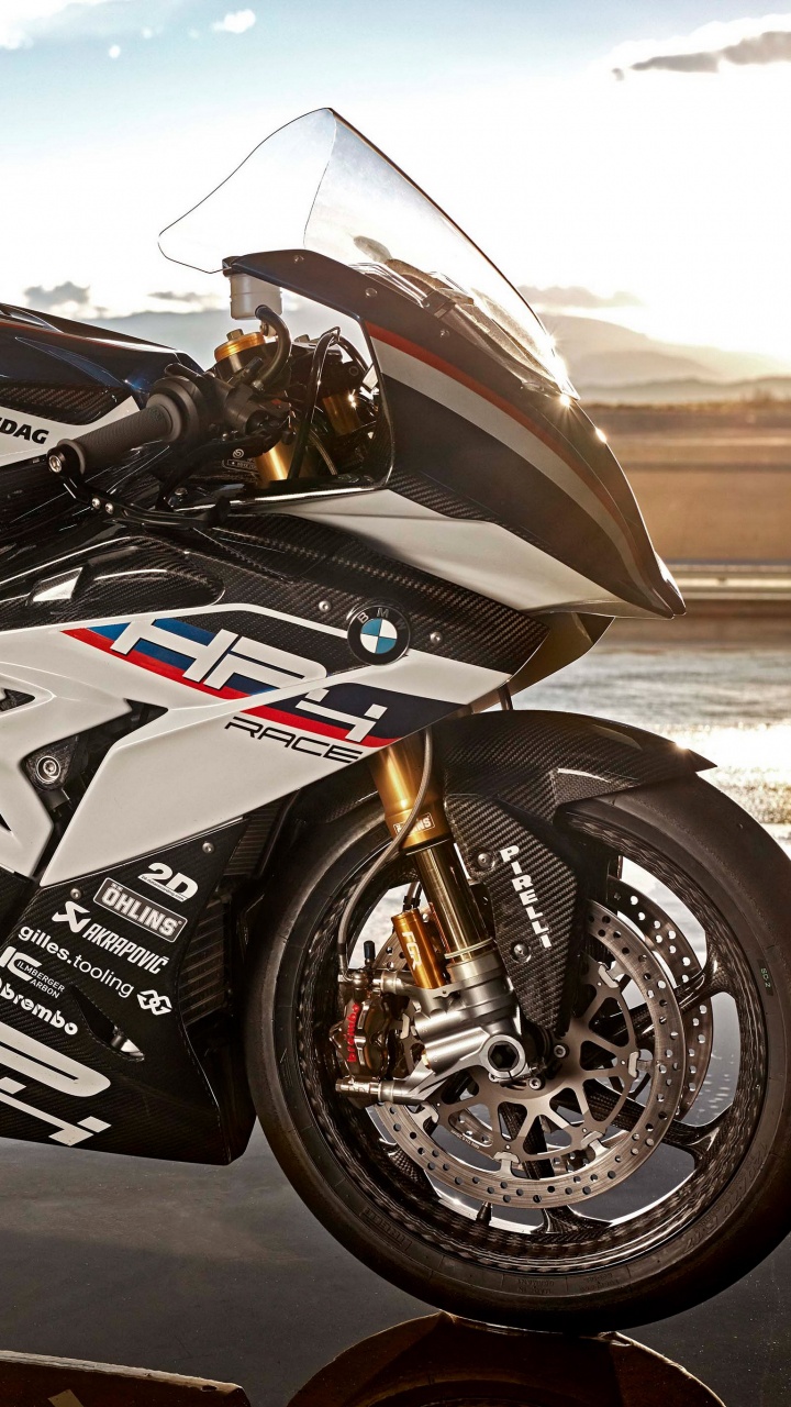 Black and Red Sports Bike. Wallpaper in 720x1280 Resolution