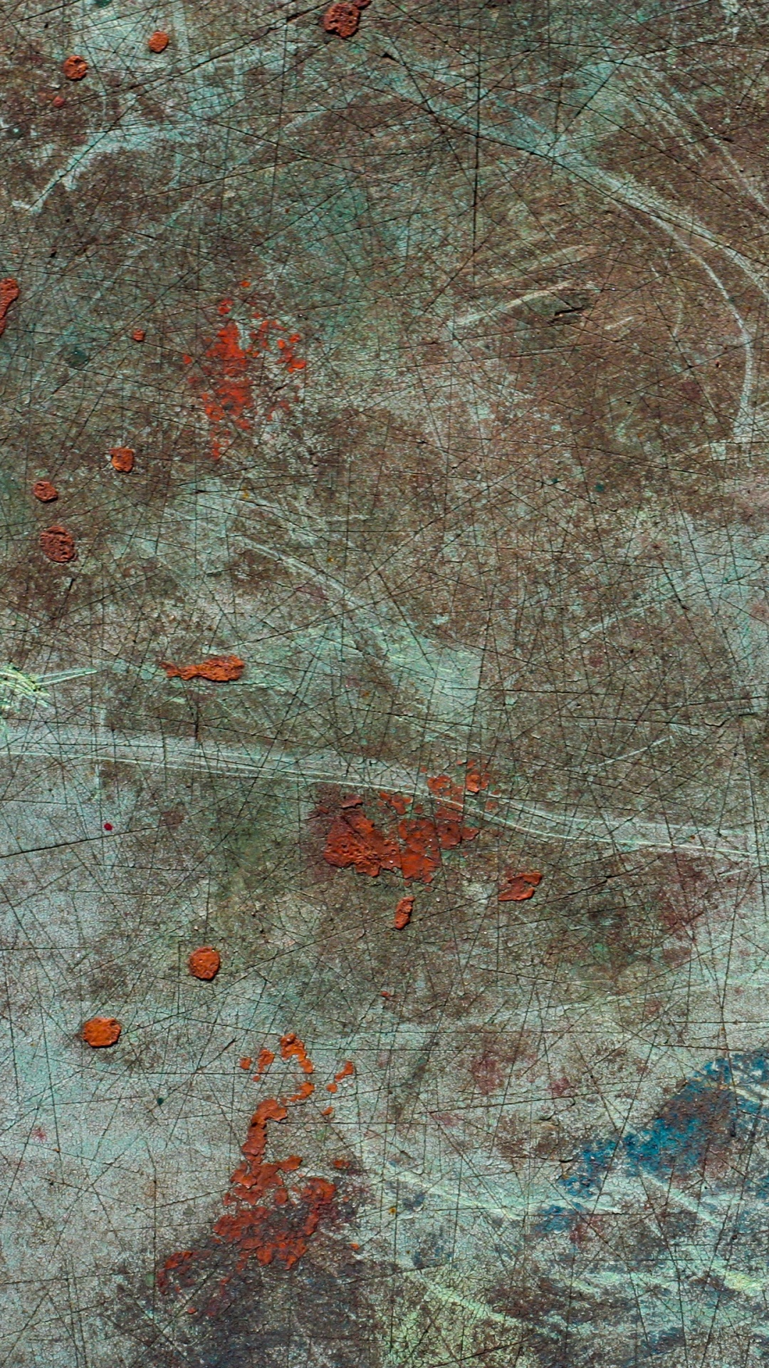 Peinture Abstraite Rouge et Bleue. Wallpaper in 1080x1920 Resolution