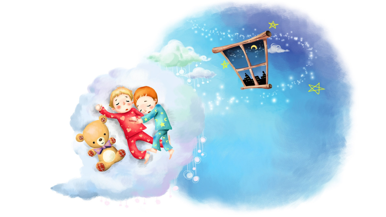 Bonhomme de Neige et Illustration de Bonhomme de Neige Avec Fond de Ciel Bleu. Wallpaper in 1280x720 Resolution