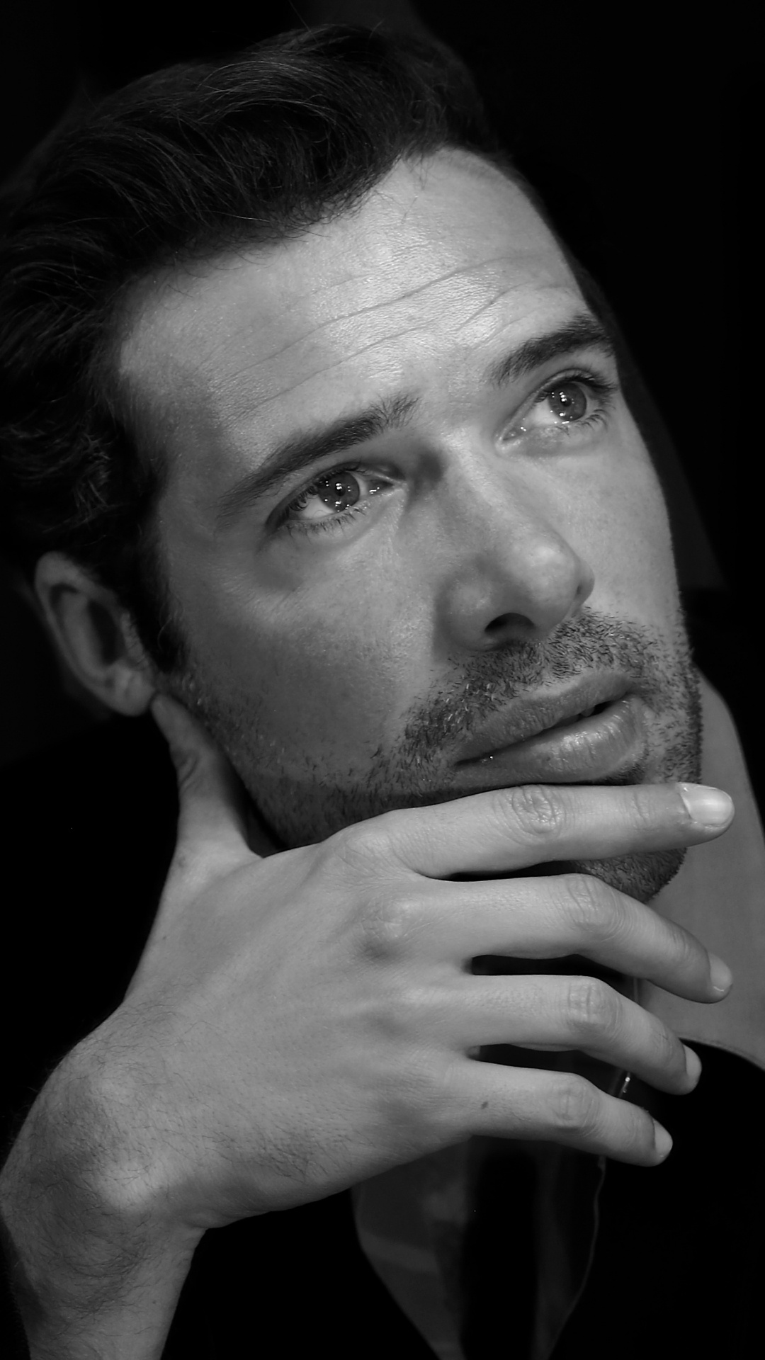 Facial Hair, Chin, Man, Gentleman, Darkness. Wallpaper in 1080x1920 Resolution