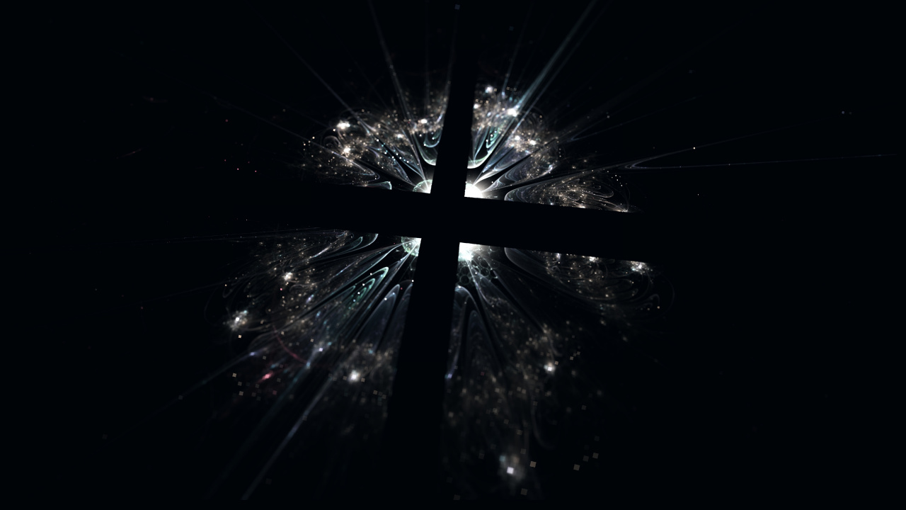 Black and White Light in The Dark. Wallpaper in 1280x720 Resolution