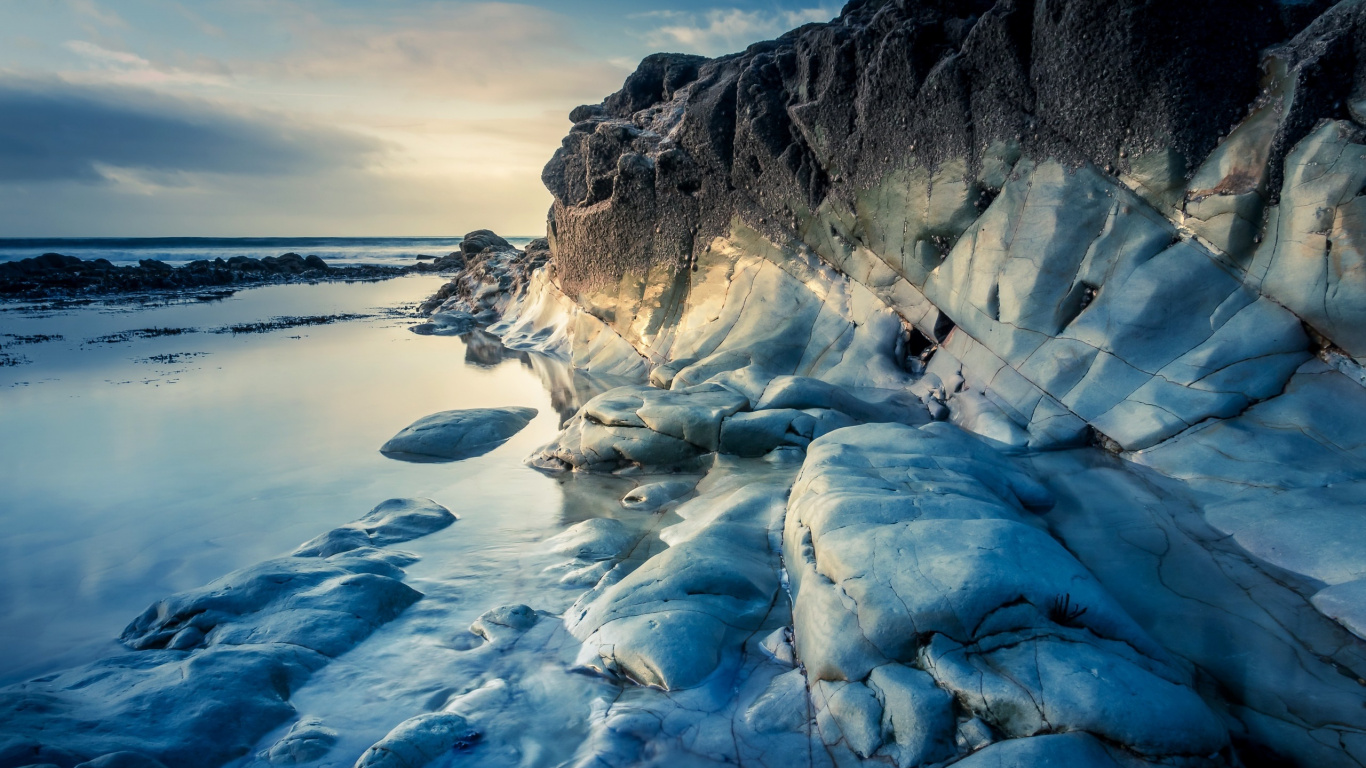 Cuerpo de Agua, Naturaleza, Agua, Mar, Azul. Wallpaper in 1366x768 Resolution