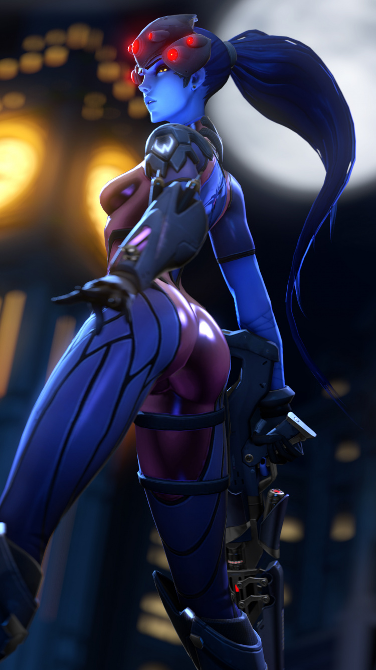 Overwatch, Action-Figur, Supervillain, Fiktion, Games. Wallpaper in 750x1334 Resolution