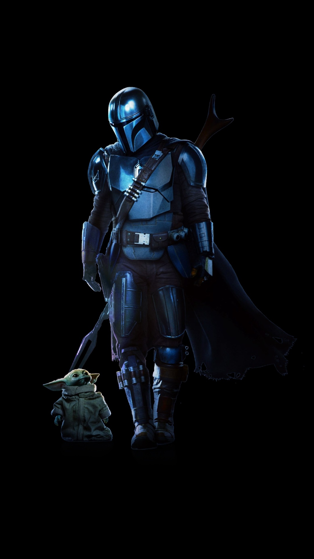 Grogu, The Mandalorian, The Mandalorian - Season 2, 2019, Toy. Wallpaper in 1080x1920 Resolution
