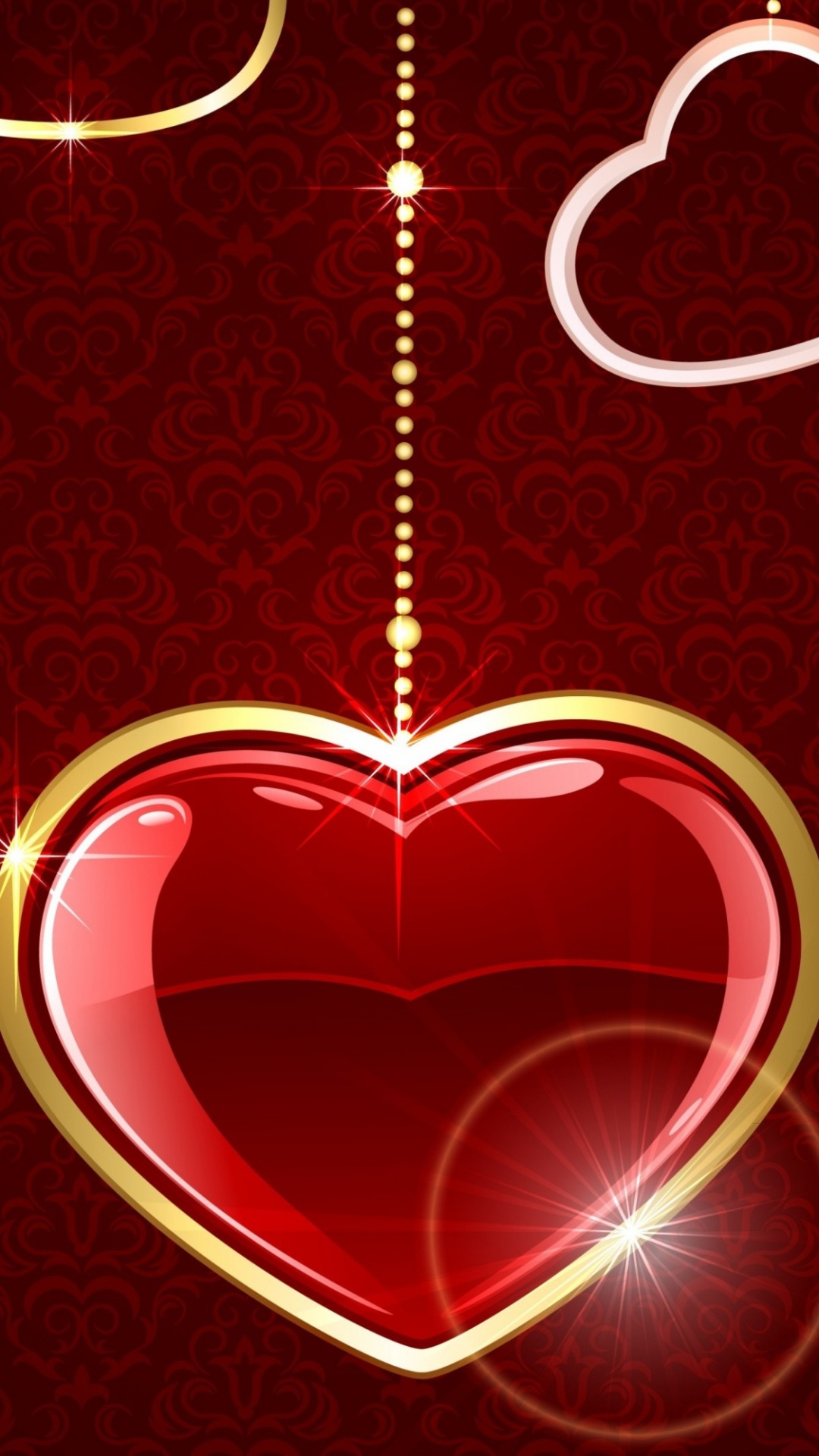Valentines Day, Heart, Love, Holiday, Gift. Wallpaper in 1080x1920 Resolution
