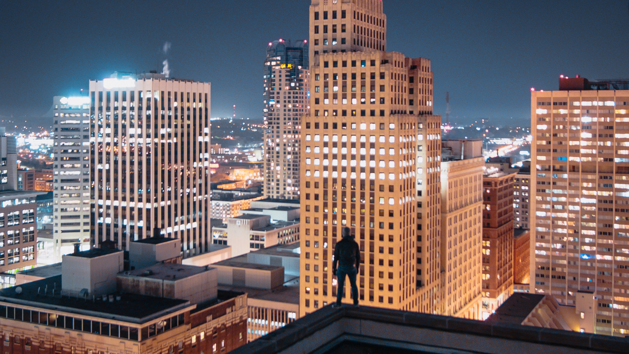 High Rise Buildings During Daytime. Wallpaper in 1280x720 Resolution