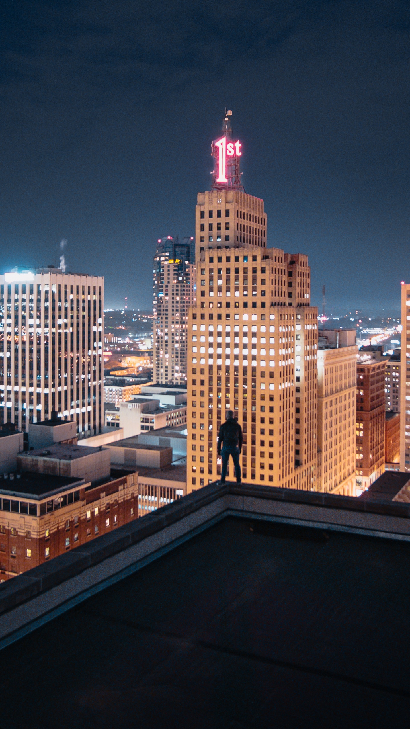 High Rise Buildings During Daytime. Wallpaper in 1440x2560 Resolution