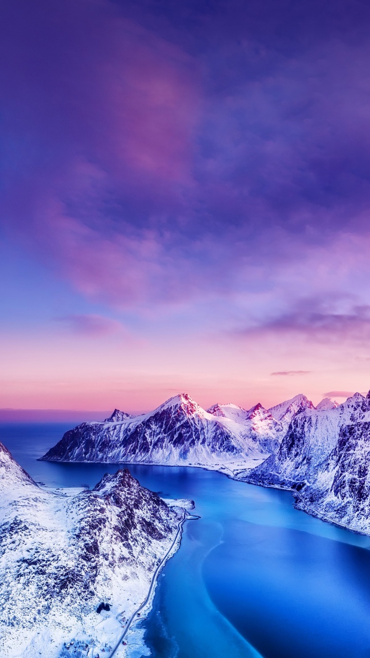 罗弗敦, 性质, 北极, 自然景观, 气氛 壁纸 720x1280 允许