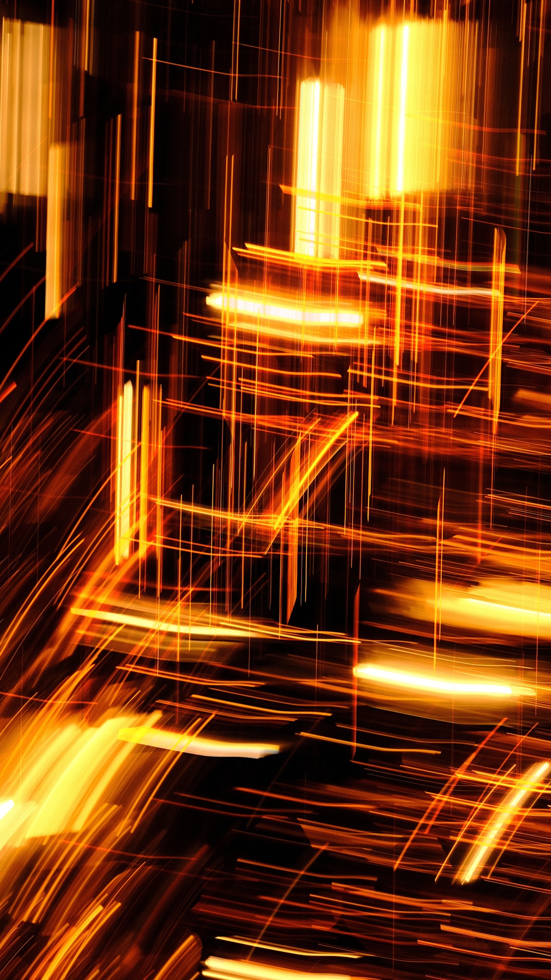 Reflexión, Matemáticas, Geometría, Luz, Ambar. Wallpaper in 1080x1920 Resolution