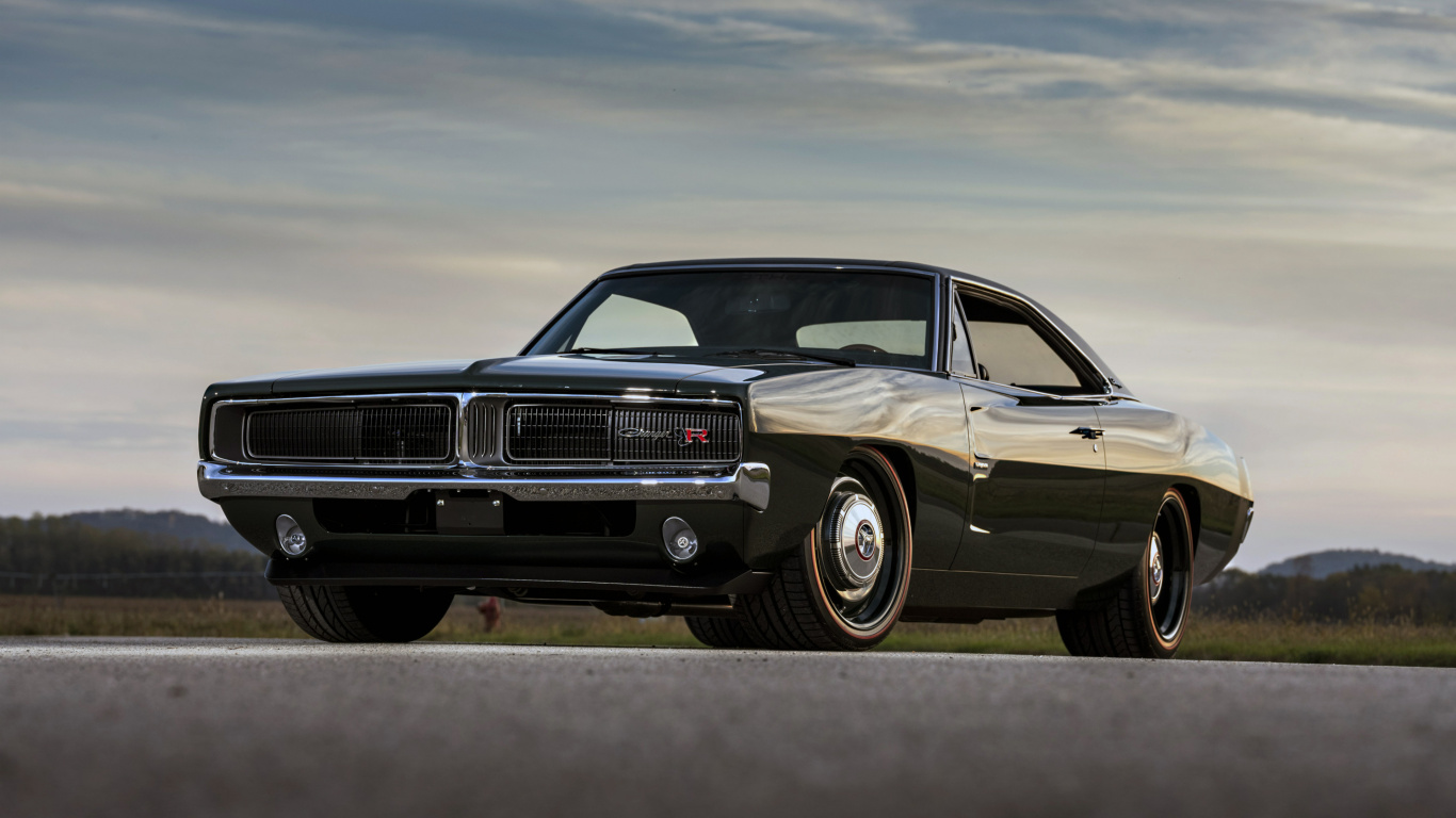 Dodge Charger 1969, Dodge Charger Cuerpo b, Esquivar Cargador Lx, Dodge, Coche. Wallpaper in 1366x768 Resolution