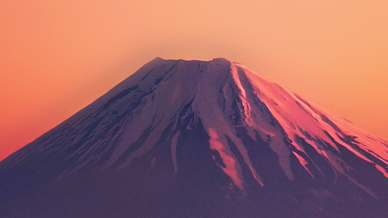 Estratovolcán, Las Formaciones Montañosas, Montaña, Volcánica de Terreno, Mañana. Wallpaper in 1280x720 Resolution