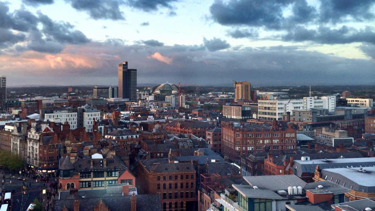 City Buildings Under Cloudy Sky During Daytime. Wallpaper in 1280x720 Resolution