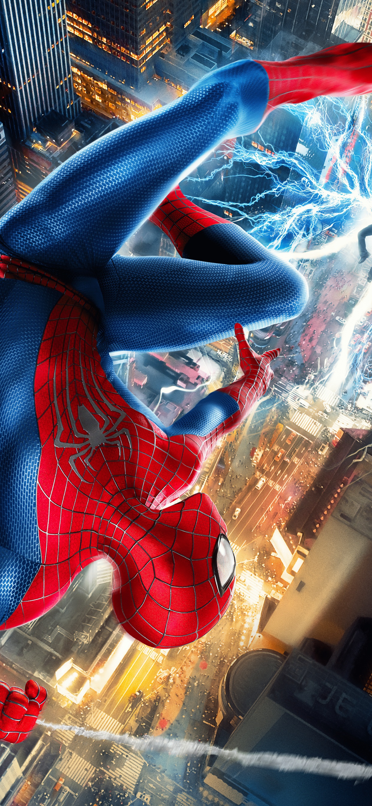 Amazing Spider Man 2 Phone, Electro, The Amazing Spider-Man 2, Marvel Comics, im Electro. Wallpaper in 1242x2688 Resolution