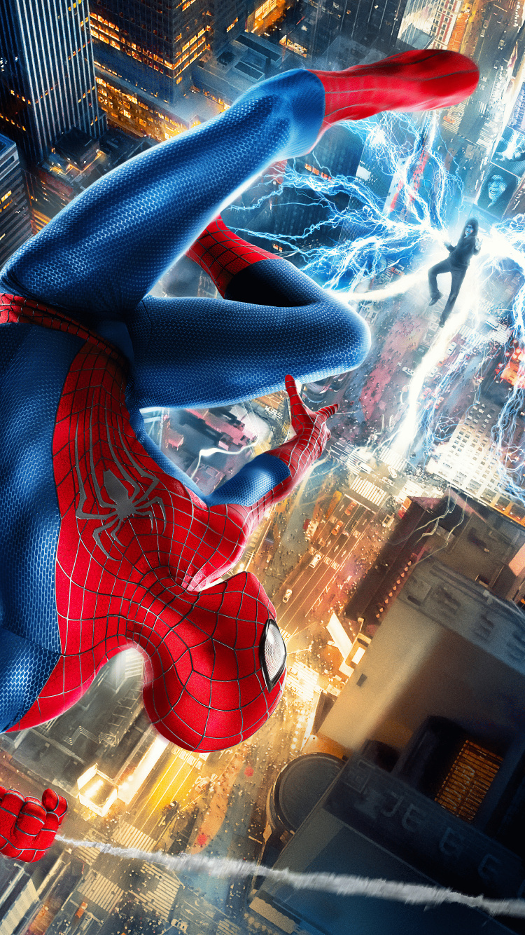 Amazing Spider Man 2 Phone, Electro, The Amazing Spider-Man 2, Marvel Comics, im Electro. Wallpaper in 750x1334 Resolution