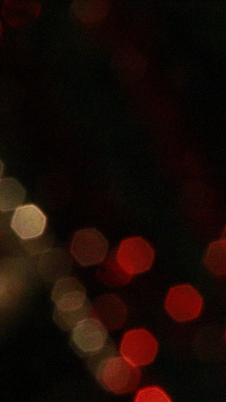Lumières Bokeh Rouges et Blanches. Wallpaper in 720x1280 Resolution