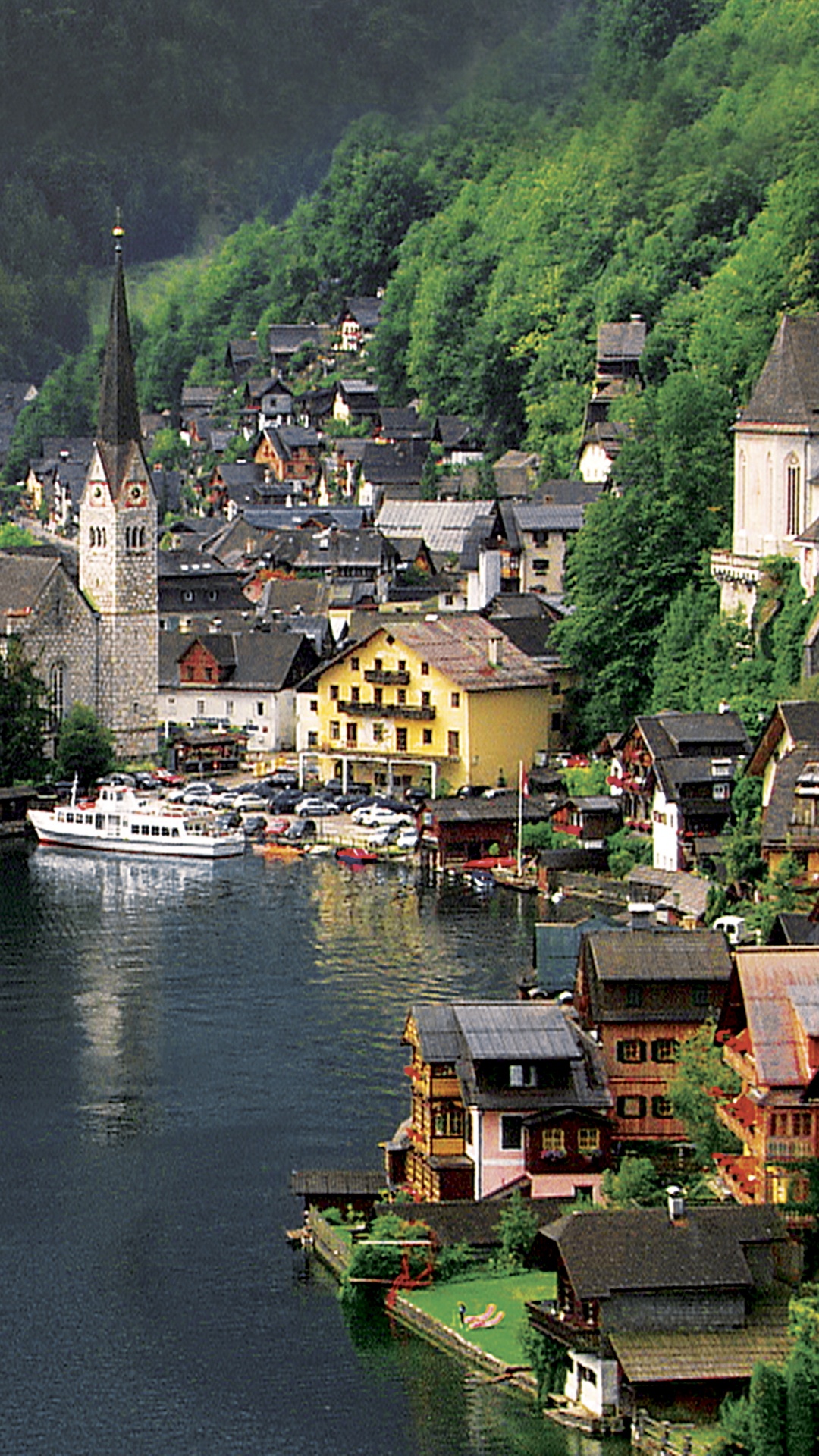 山村, 山站, 村庄, 城市, 度假 壁纸 1080x1920 允许