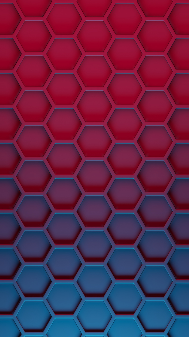 Hexagon, Azure, Textile, Line, Aqua. Wallpaper in 750x1334 Resolution