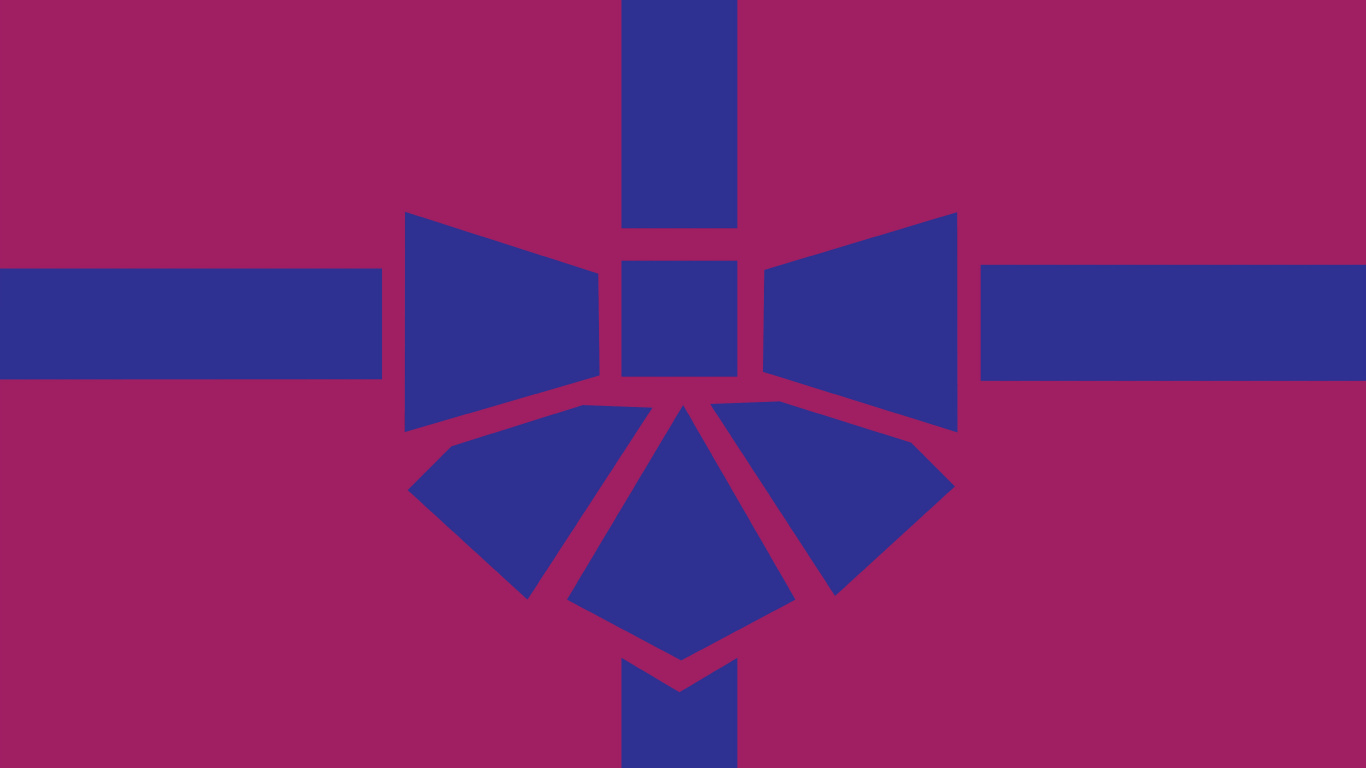 Illustration Étoile Rose et Blanche. Wallpaper in 1366x768 Resolution