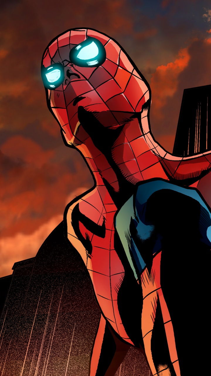 Mujer en Vestido Azul y Blanco Personaje de Anime. Wallpaper in 720x1280 Resolution