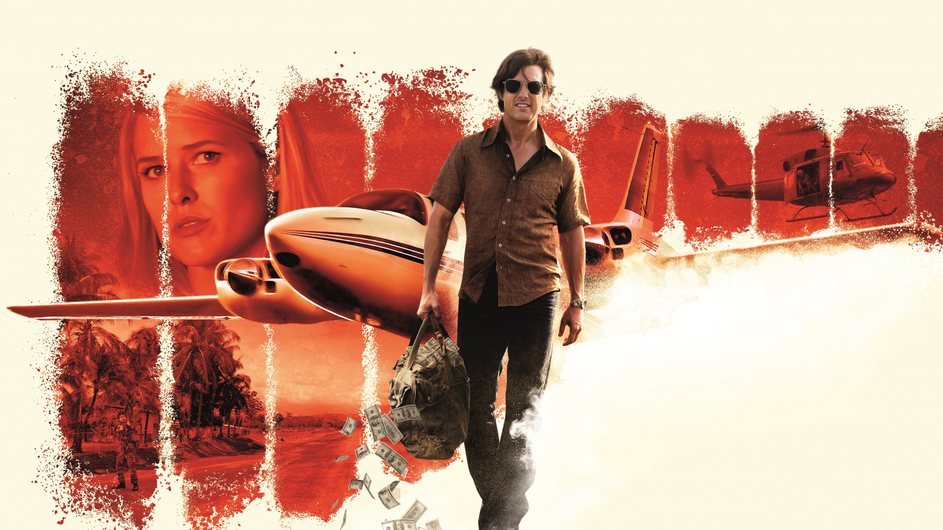 Homme en Gilet Noir Tenant Une Planche de Surf Blanche et Rouge. Wallpaper in 1920x1080 Resolution