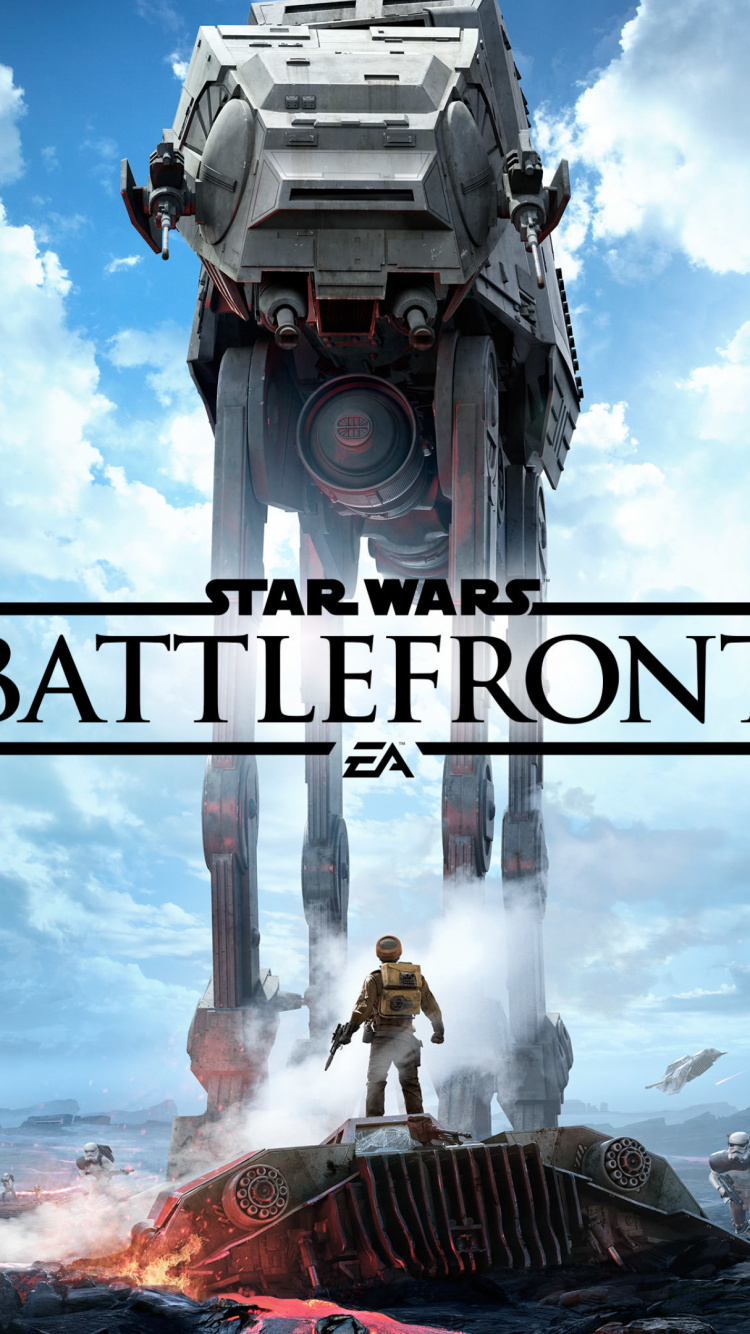 Star Wars Battlefront, Star Wars, Jeu Pc, Mecha, Film D'action. Wallpaper in 750x1334 Resolution