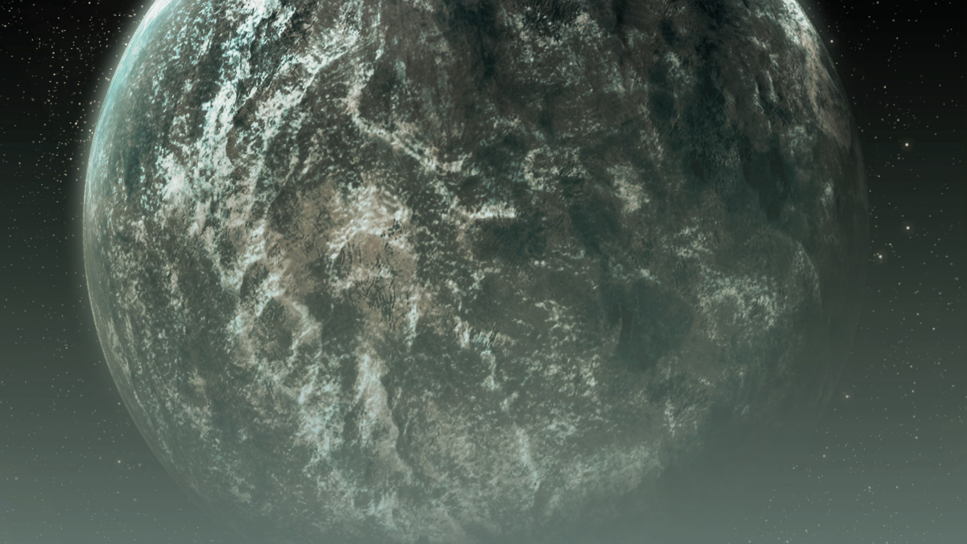 Green and Brown Mountain Under Blue Sky. Wallpaper in 1920x1080 Resolution