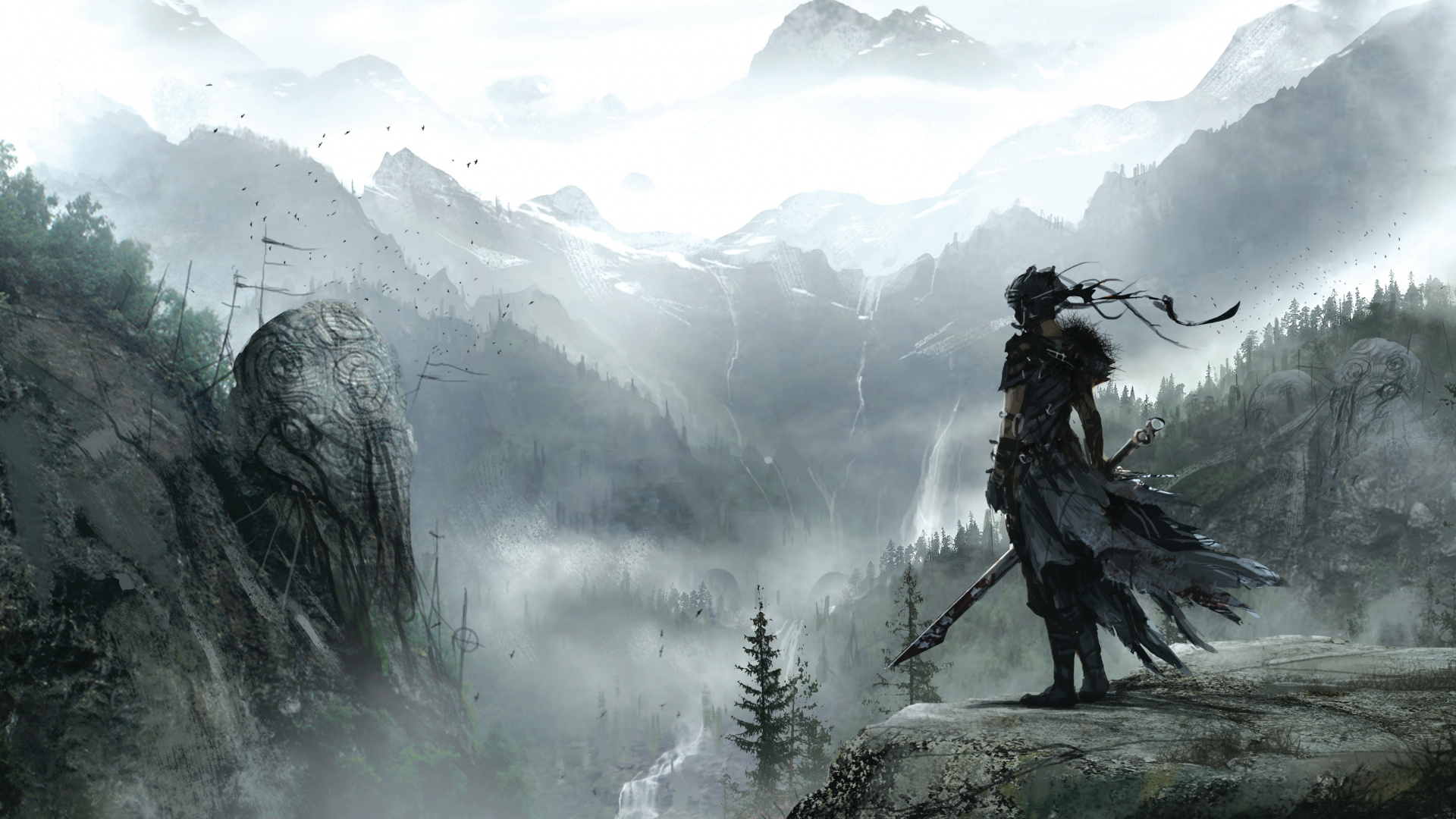 Playstation 4, pc Game, Mythology, Mythical Creature, Terrain. Wallpaper in 1920x1080 Resolution