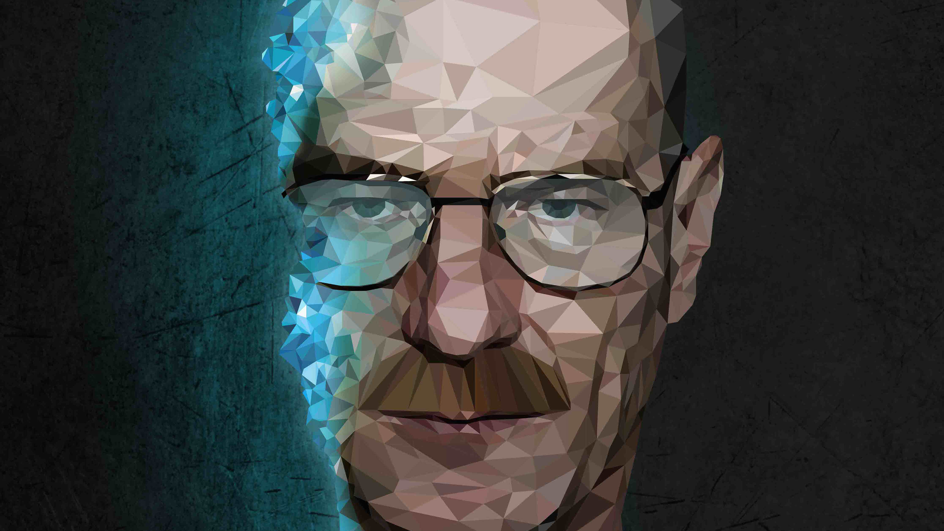 白沃尔特, 杰西*平克曼, Breaking Bad, 肖像, 艺术 壁纸 3840x2160 允许