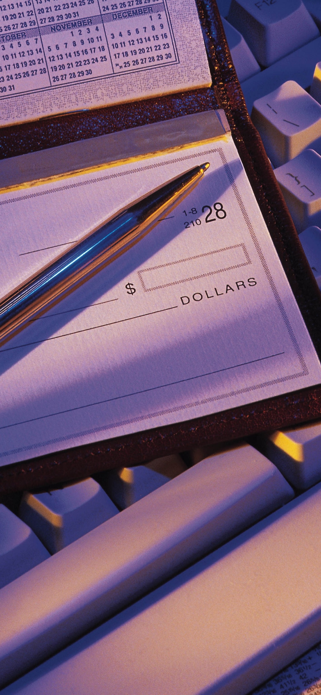 紫色的, 采光, 银行, 材料 壁纸 1125x2436 允许