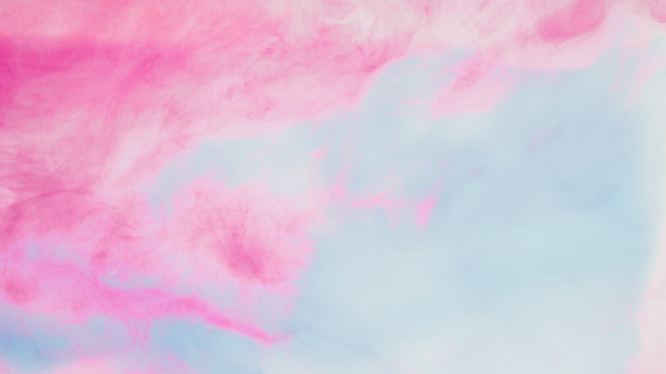 Pintura Abstracta Rosa y Azul. Wallpaper in 1366x768 Resolution