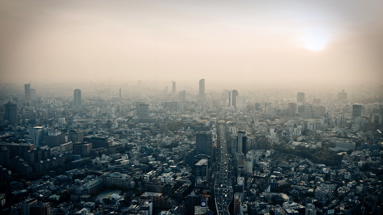 Aerial View of City Buildings During Daytime. Wallpaper in 1280x720 Resolution