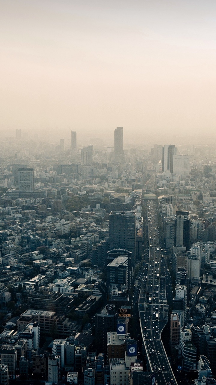 Aerial View of City Buildings During Daytime. Wallpaper in 720x1280 Resolution